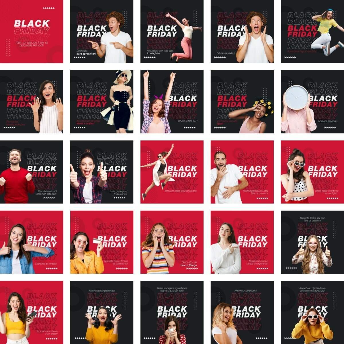 Pack Canva Black Friday Templates Edit vel 200 Artes Pack Canva Black Friday Templates Edit vel 200 Artes