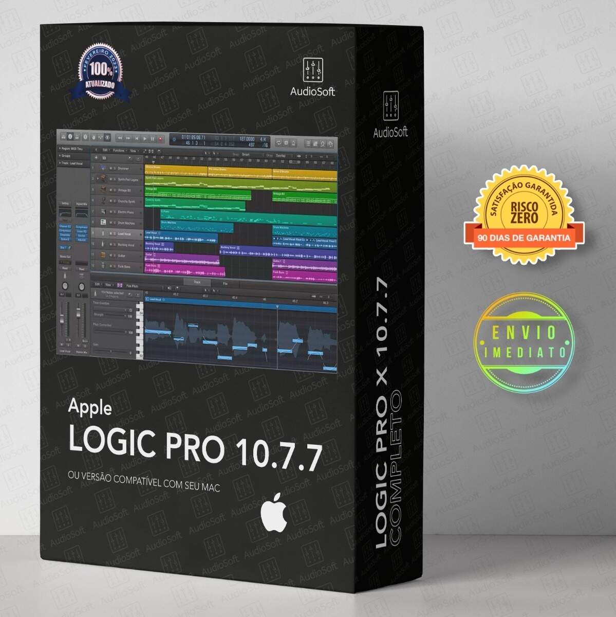 Logic Pro X Todas As Versões Qualquer Mac, M1, M2 Ventura Arquivos