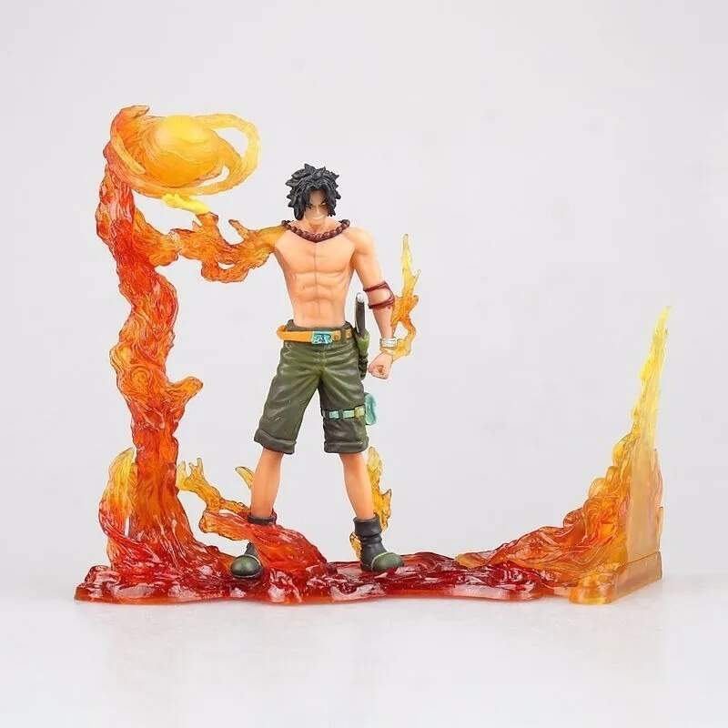 Kit 2 Colecionáveis One Piece Ace Vs Teach Dxf The Rival Arquivos Silhouette e scanncut Papéis