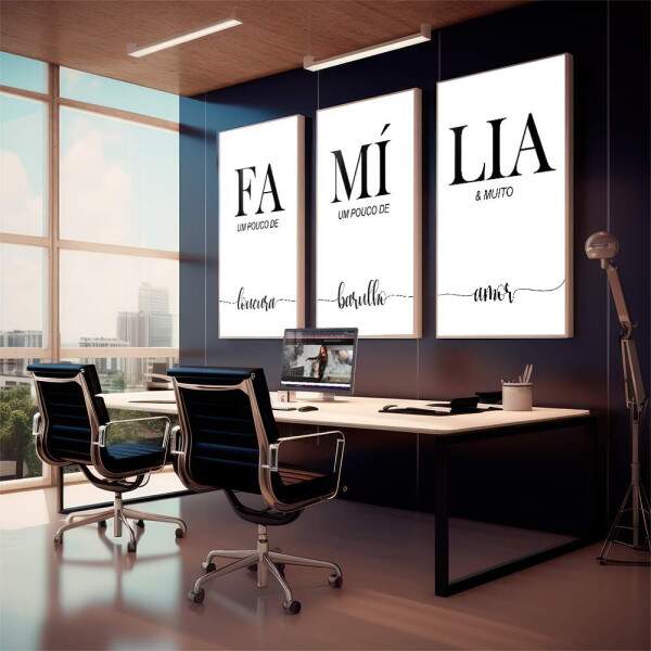 Quadro Decorativo \\\'Inspire\\\': Letras que Transformam