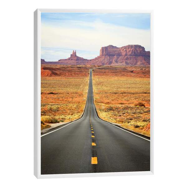 Quadro Decorativo Estrada para o Infinito: Revele Seu Caminho