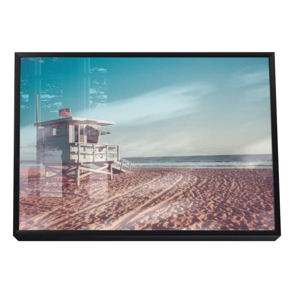 Quadro Decorativo Inspirao Ocenica: Torre e Surfista