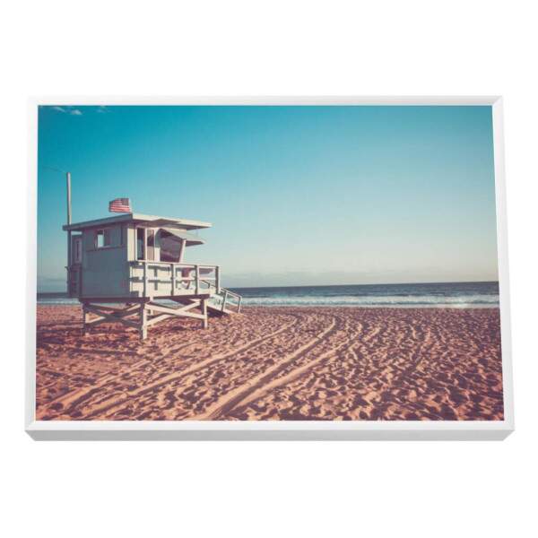 Quadro Decorativo Inspirao Ocenica: Torre e Surfista