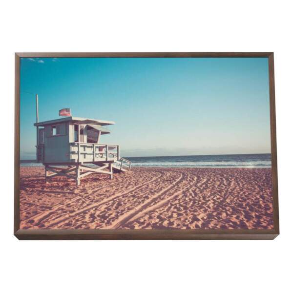 Quadro Decorativo Inspirao Ocenica: Torre e Surfista