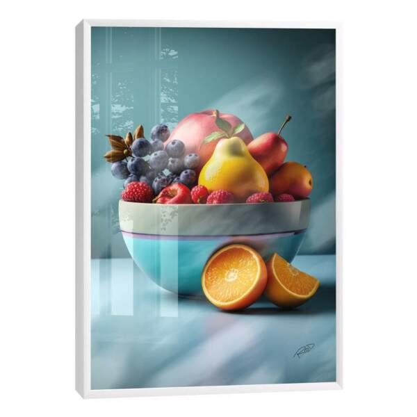 Quadro Decorativo Charme Rstico na Cozinha