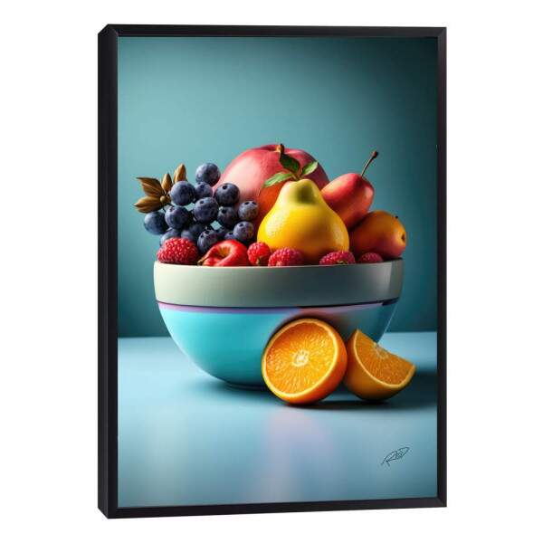 Quadro Decorativo Charme Rstico na Cozinha