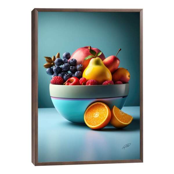 Quadro Decorativo Charme Rstico na Cozinha