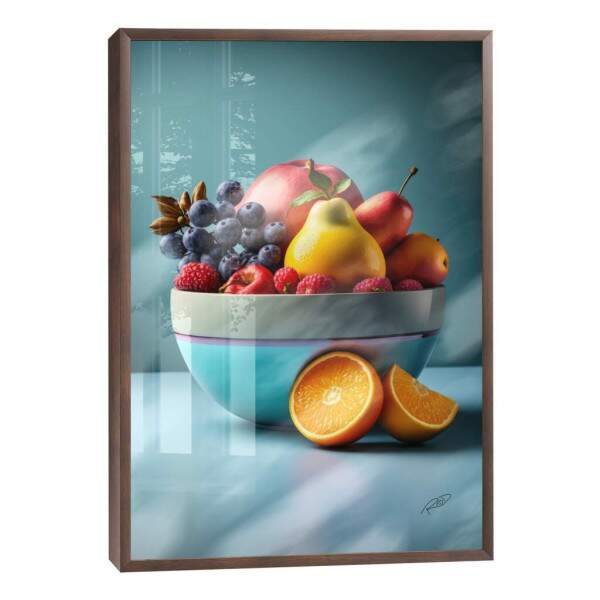 Quadro Decorativo Charme Rstico na Cozinha