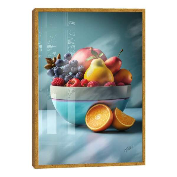Quadro Decorativo Charme Rstico na Cozinha
