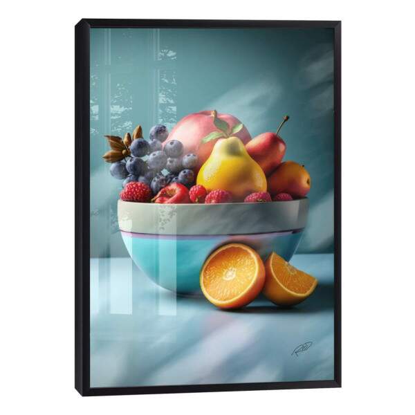 Quadro Decorativo Charme Rstico na Cozinha