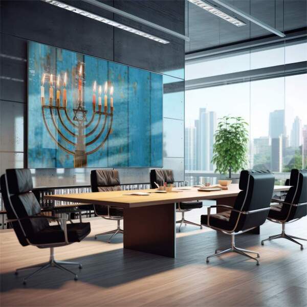 Quadro Decorativo Luz da Menor: Toque Inspirador