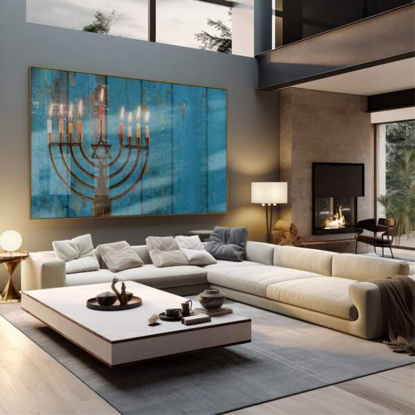 Quadro Decorativo Luz da Menor: Toque Inspirador