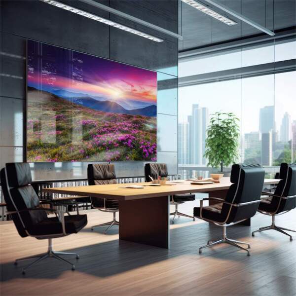 Quadro Decorativo - Refgio Tranquilo em Cores Suaves