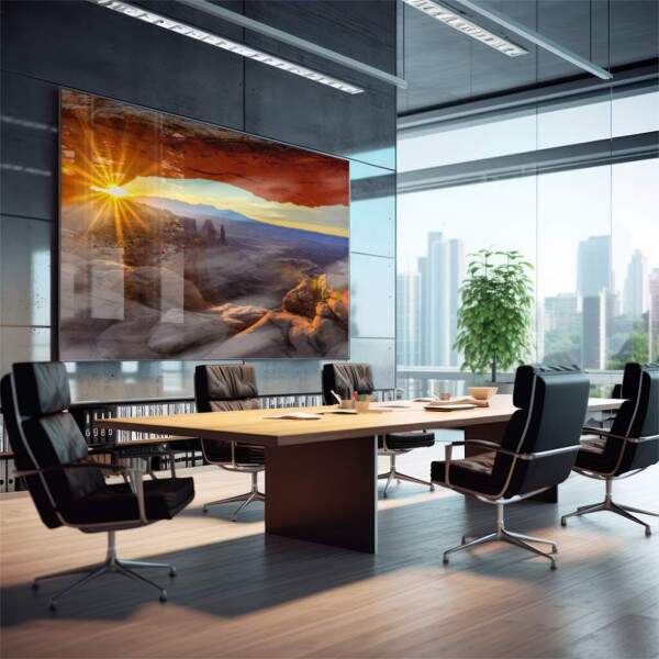 Quadro Decorativo Cnion ao Amanhecer: Inspirao Pura