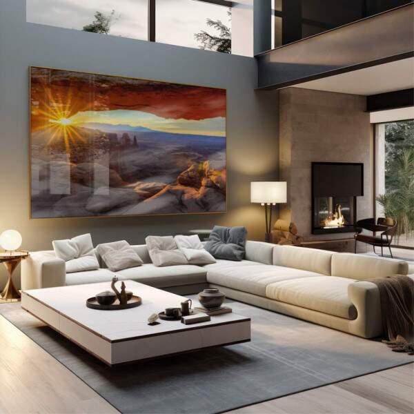 Quadro Decorativo Cnion ao Amanhecer: Inspirao Pura