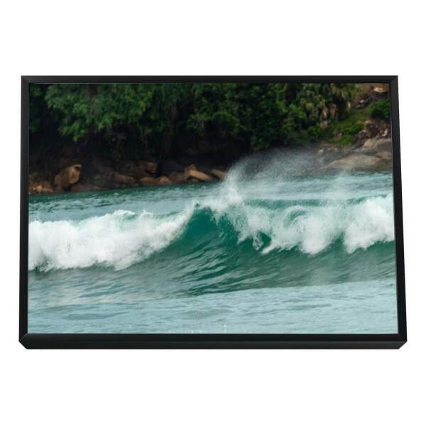 Quadro Decorativo Ondas serenas - Inspira Tranquilidade