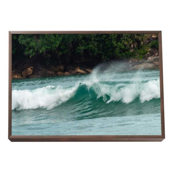 Quadro Decorativo Ondas serenas - Inspira Tranquilidade
