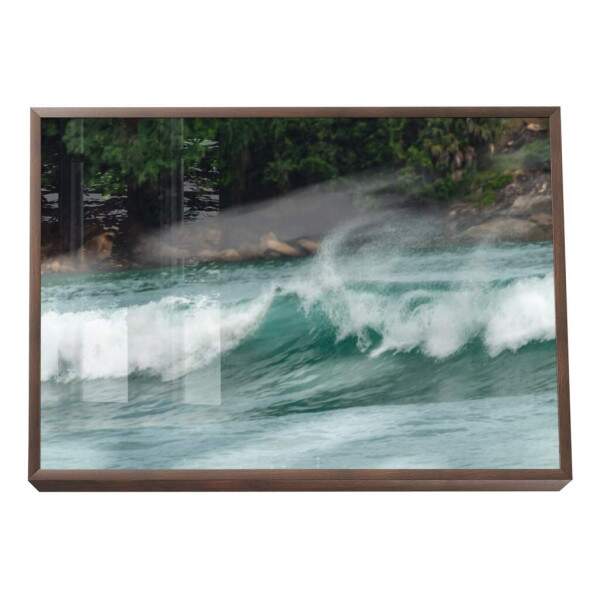 Quadro Decorativo Ondas serenas - Inspira Tranquilidade