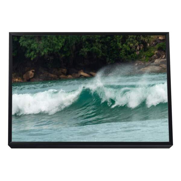 Quadro Decorativo Ondas serenas - Inspira Tranquilidade