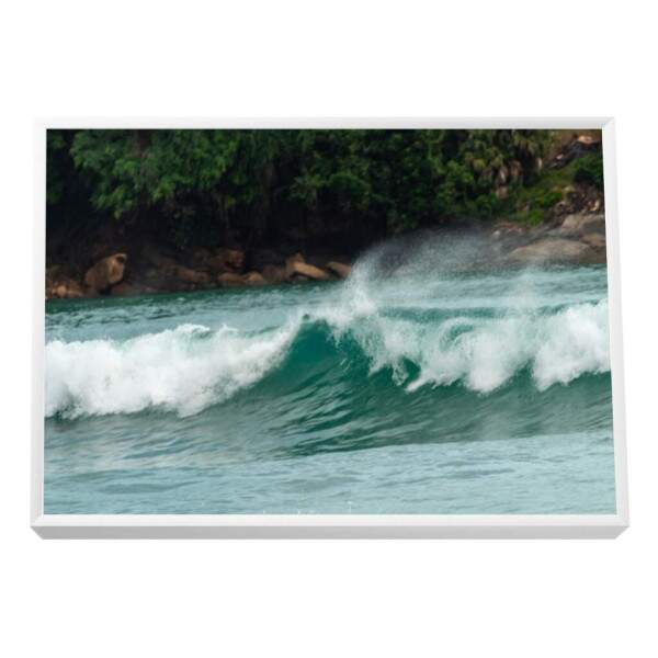 Quadro Decorativo Ondas serenas - Inspira Tranquilidade