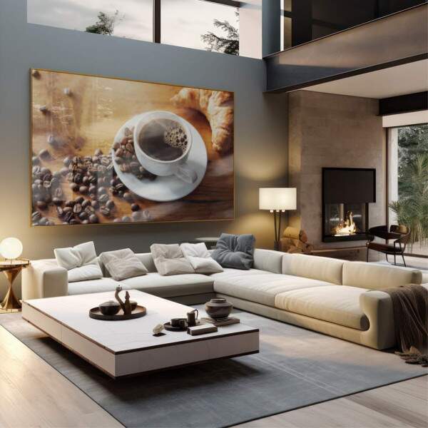 Quadro Decorativo Xcara com Croissant: Inspire-se!