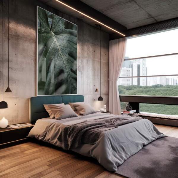 Quadro Decorativo Folha Verde com Orvalho - Inspire-se!