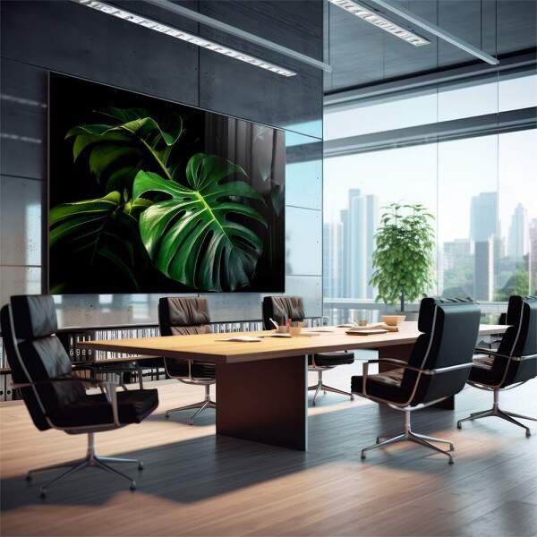 Quadro Decorativo Monstera Vibrante