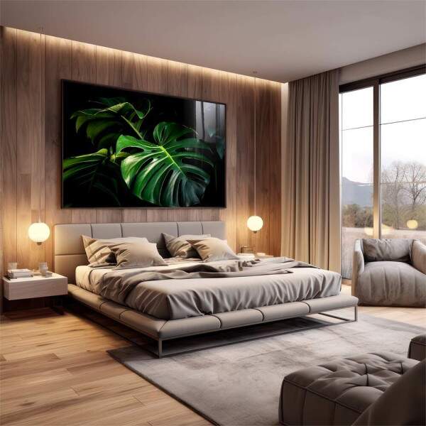 Quadro Decorativo Monstera Vibrante