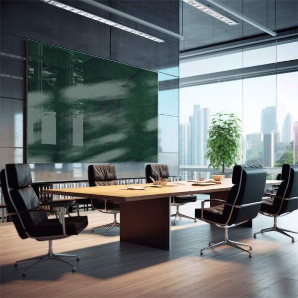 Quadro Decorativo: Explendor Verde Vibrante