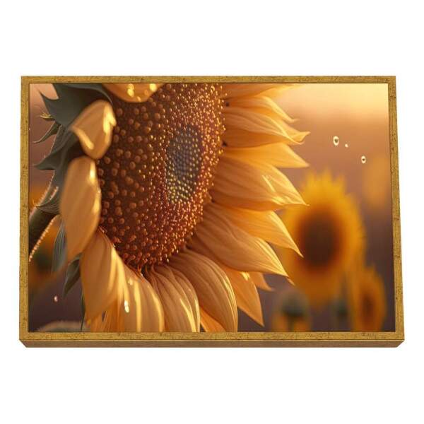 Quadro Decorativo Girassol: Uma Jornada Visual