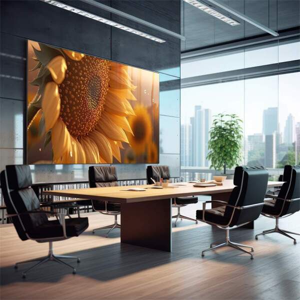 Quadro Decorativo Girassol: Uma Jornada Visual