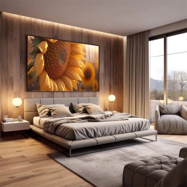 Quadro Decorativo Girassol: Uma Jornada Visual