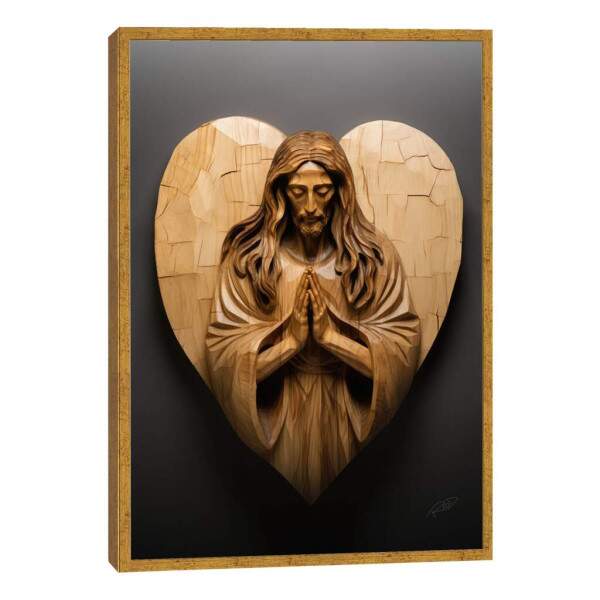 Quadro Decorativo: Inspiradora Orao de Jesus