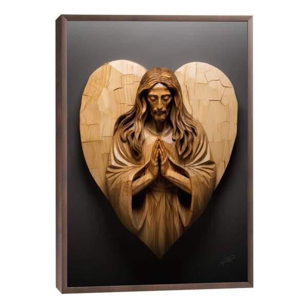Quadro Decorativo: Inspiradora Orao de Jesus