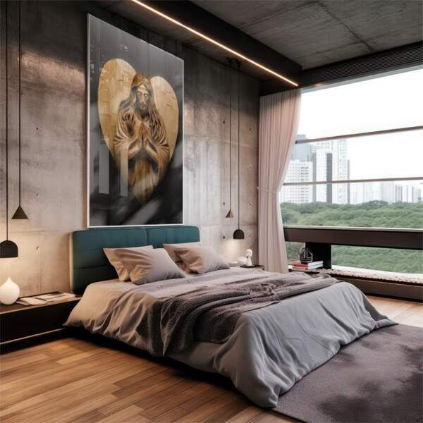 Quadro Decorativo: Inspiradora Orao de Jesus