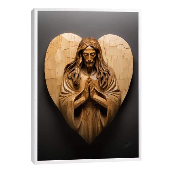 Quadro Decorativo: Inspiradora Orao de Jesus