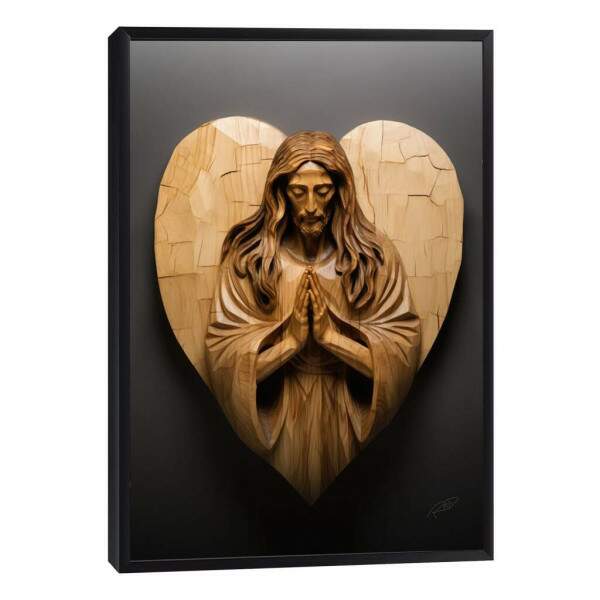 Quadro Decorativo: Inspiradora Orao de Jesus