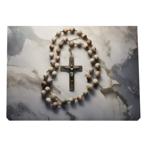 Quadro Decorativo Rosrio - Elegncia e Durabilidade para sua Decorao