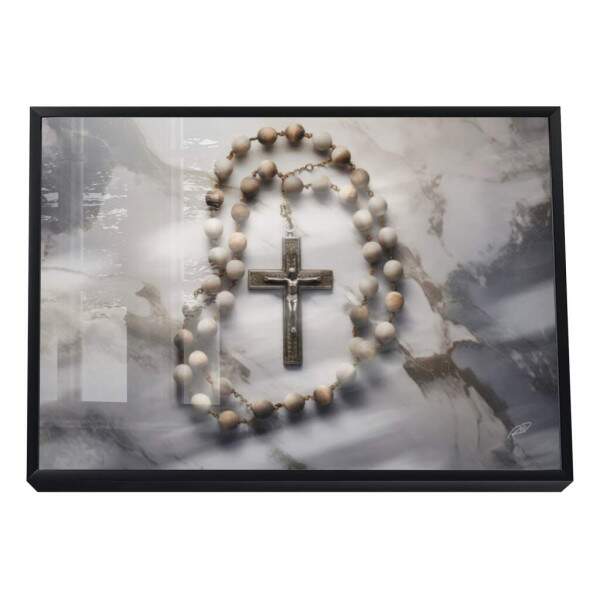 Quadro Decorativo Rosrio - Elegncia e Durabilidade para sua Decorao