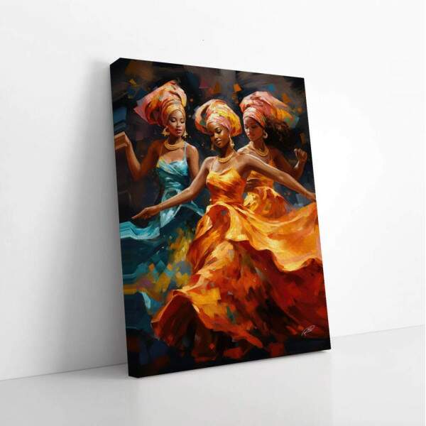Quadro Decorativo Conscincia Negra 07 - Estilo e Sofisticao para sua Decorao