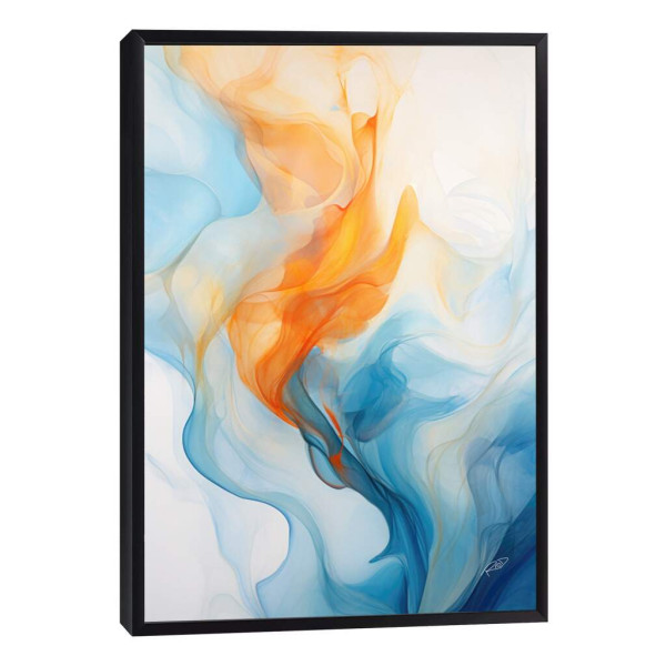 Quadro Decorativo Abstrato Primavera - Estilo e Sofisticao para sua Casa