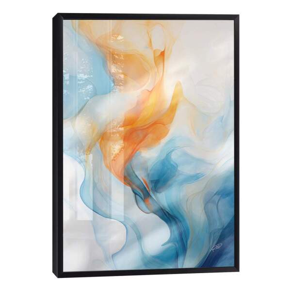 Quadro Decorativo Abstrato Primavera - Estilo e Sofisticao para sua Casa