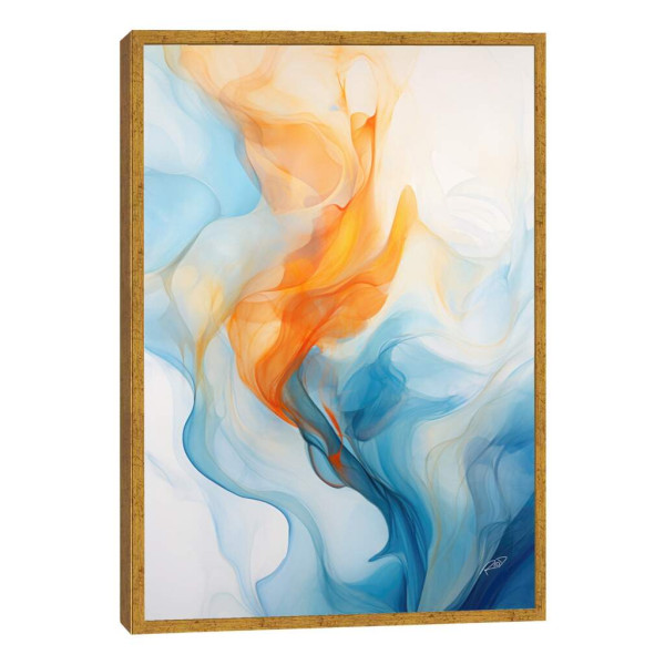 Quadro Decorativo Abstrato Primavera - Estilo e Sofisticao para sua Casa