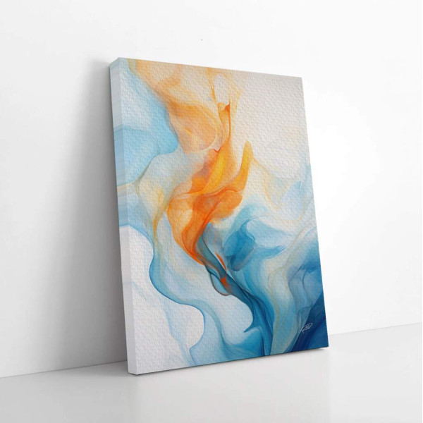 Quadro Decorativo Abstrato Primavera - Estilo e Sofisticao para sua Casa