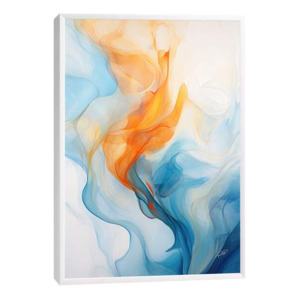 Quadro Decorativo Abstrato Primavera - Estilo e Sofisticao para sua Casa