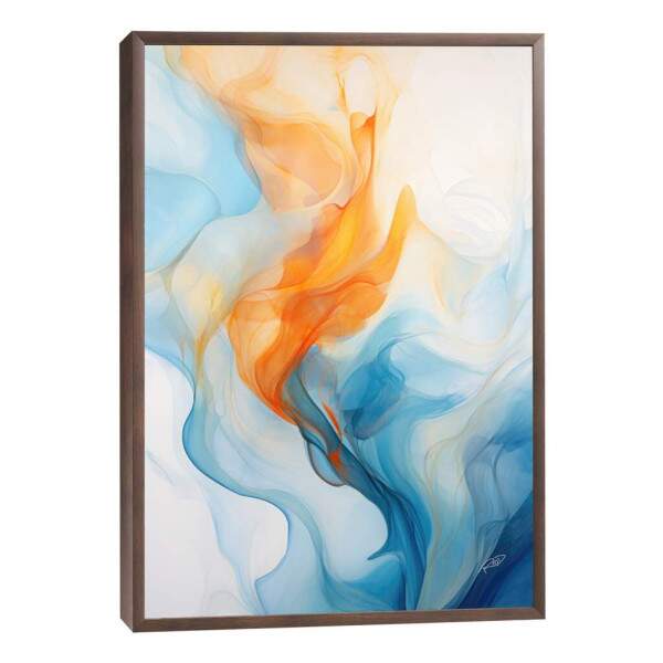 Quadro Decorativo Abstrato Primavera - Estilo e Sofisticao para sua Casa