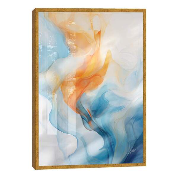 Quadro Decorativo Abstrato Primavera - Estilo e Sofisticao para sua Casa