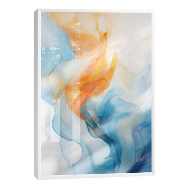 Quadro Decorativo Abstrato Primavera - Estilo e Sofisticao para sua Casa