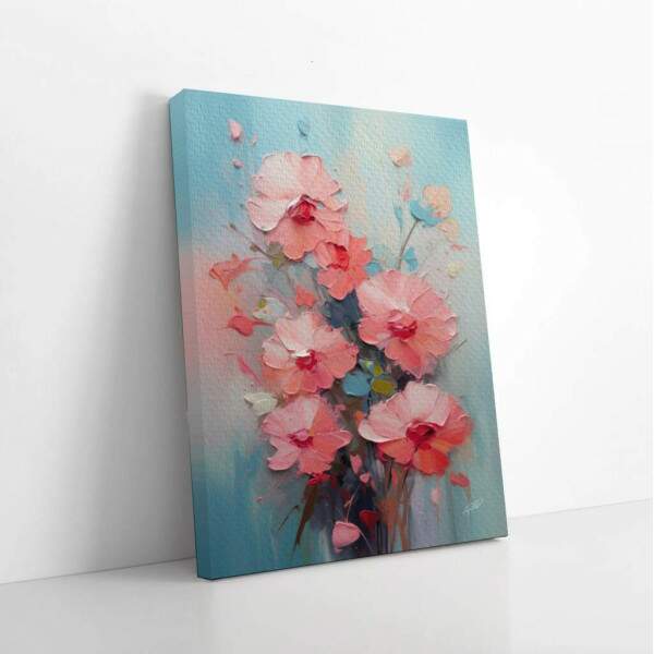 Quadro Decorativo Abstrato Primavera Doce 1 - Elegncia e Modernidade para Sua Decorao