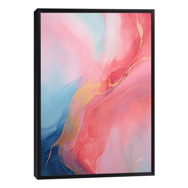 Quadro Decorativo Abstrato Primavera Doce - Elegncia e Sofisticao para seu Ambiente